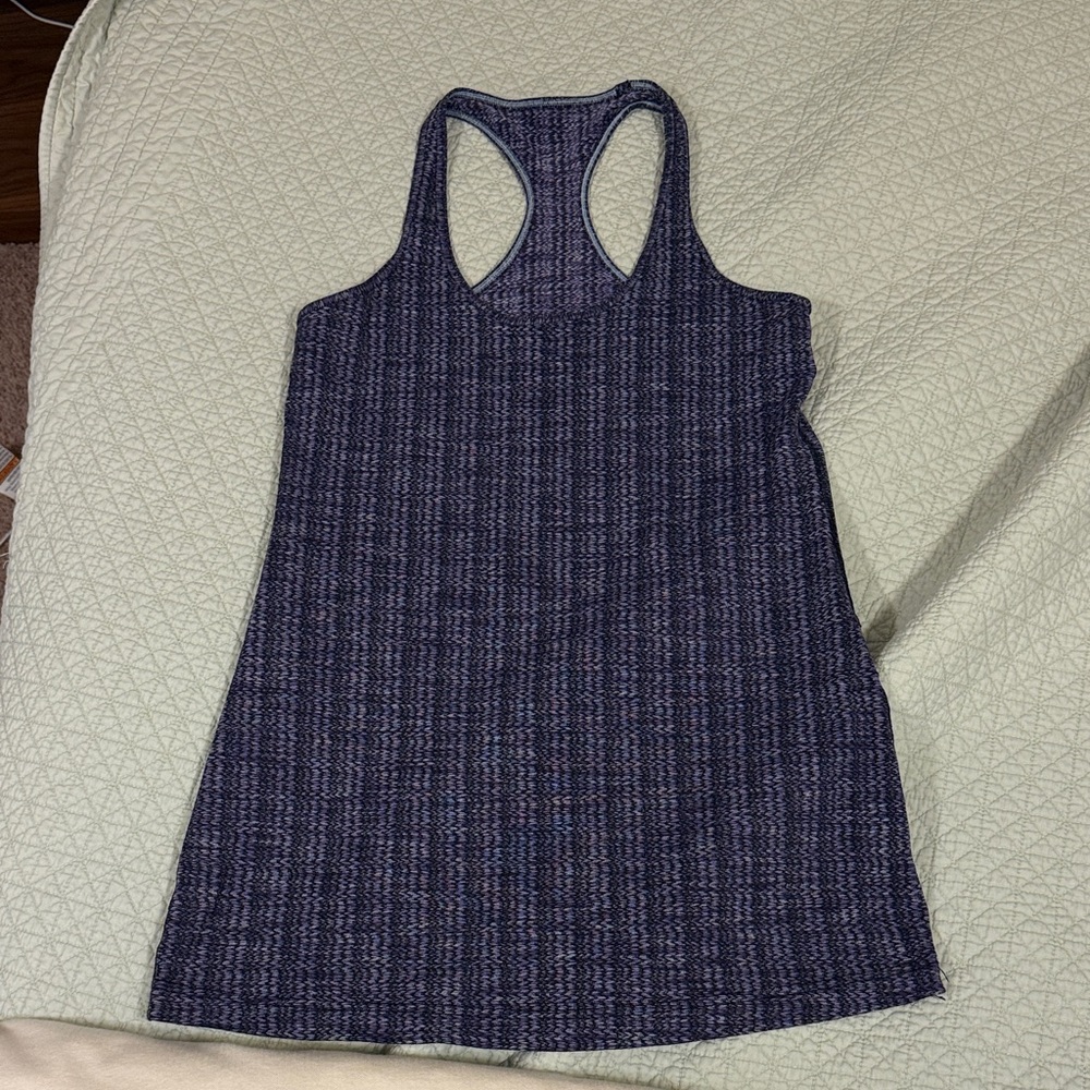 Lululemon Purple Racerback Tank Top
